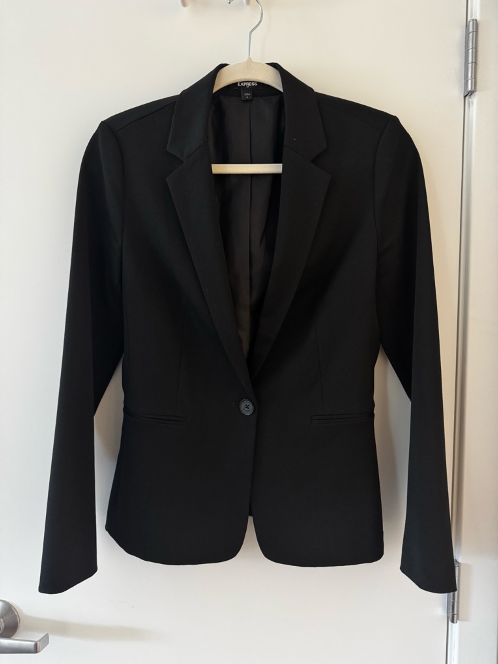 Single-Button Tailored Blazer